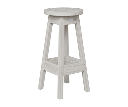 Berlin Gardens Outdoor Bar Stool in Seashell