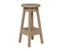 Berlin Gardens Outdoor Bar Stool in Weatherwood