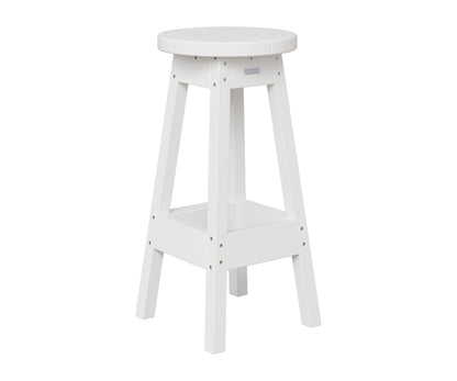 Berlin Gardens Outdoor Bar Stool in White