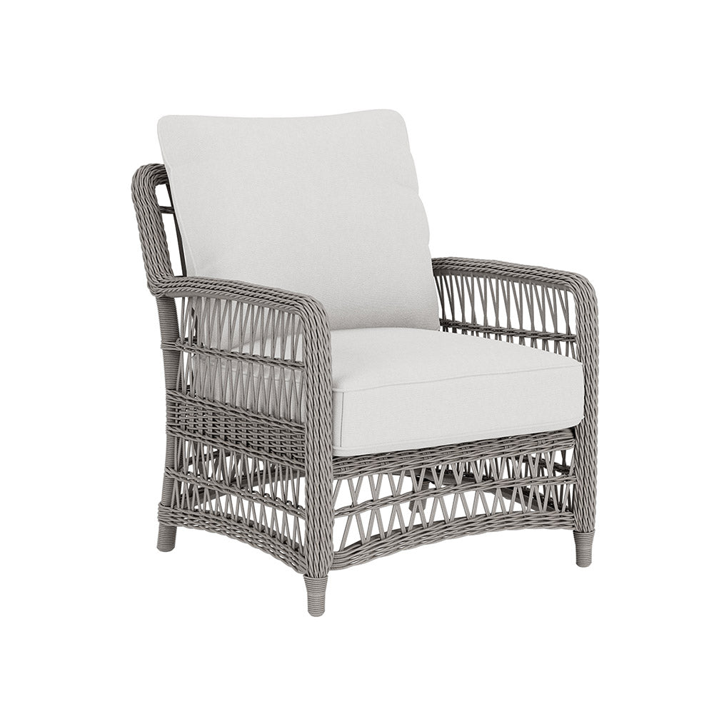 Lloyd Flanders Mackinac Lounge Chair, lifestyle photo 1