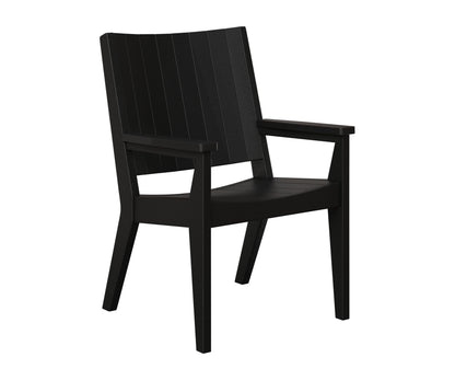 Berlin Gardens Mayhew Chat Dining Chair in Black