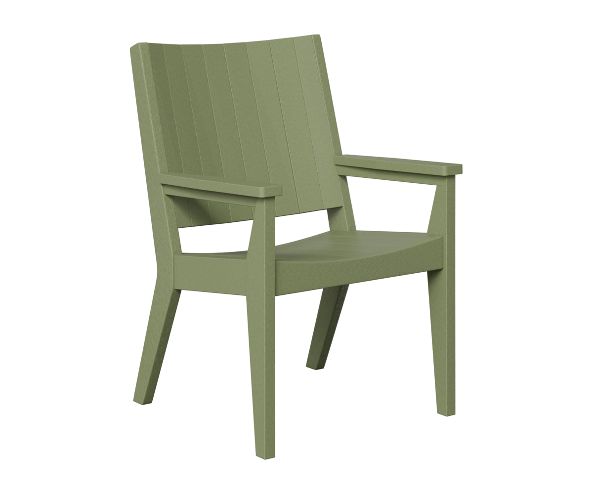 Berlin Gardens Mayhew Chat Dining Chair in Sage