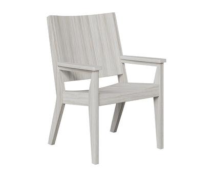 Berlin Gardens Mayhew Chat Dining Chair in Seashell