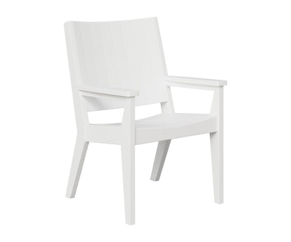 Berlin Gardens Mayhew Chat Dining Chair in White