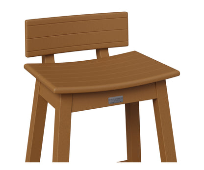 Berlin Gardens Saddle Stool Back Kit in Cedar