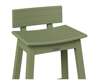 Berlin Gardens Saddle Stool Back Kit in Sage