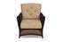 Lloyd Flanders Grand Traverse Lounge Chair with Hayden Sand fabric