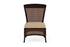 Lloyd Flanders Grand Traverse Armless Dining Chair with Hayden Sand fabric