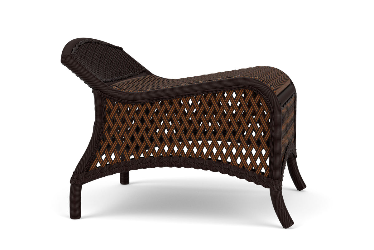 Lloyd Flanders Grand Traverse Ottoman, view 4