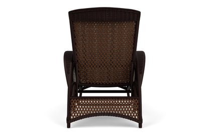 Lloyd Flanders Grand Traverse Chaise with Hayden Sand fabric, view 7