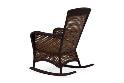 Lloyd Flanders Grand Traverse Porch Rocker with Hayden Sand fabric, view 8