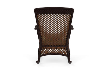 Lloyd Flanders Grand Traverse Porch Rocker with Hayden Sand fabric, view 7