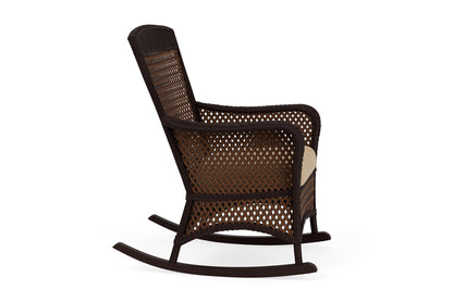 Lloyd Flanders Grand Traverse Porch Rocker with Hayden Sand fabric, view 4