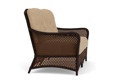 Lloyd Flanders Grand Traverse Loveseat with Hayden Sand fabric, view 4