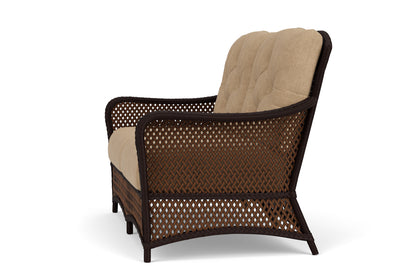 Lloyd Flanders Grand Traverse Loveseat with Hayden Sand fabric, view 9