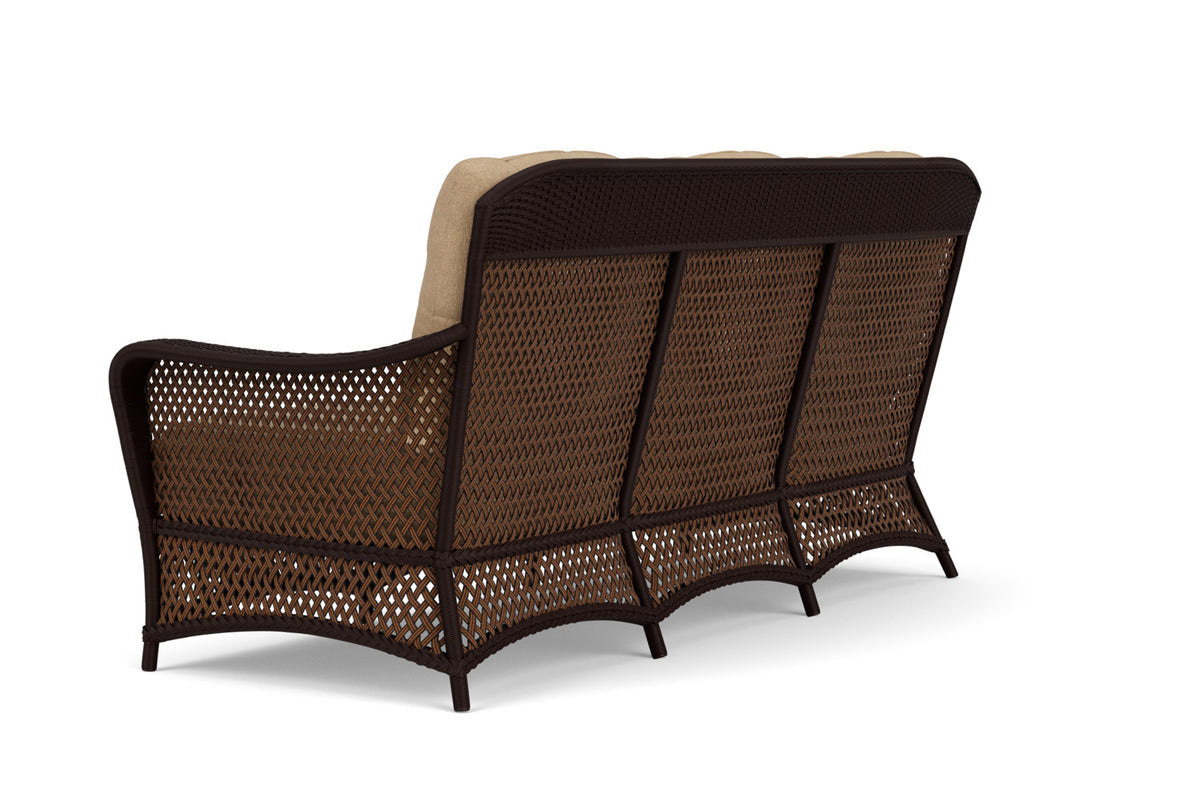 Lloyd Flanders Grand Traverse Sofa with Hayden Sand fabric, view 8