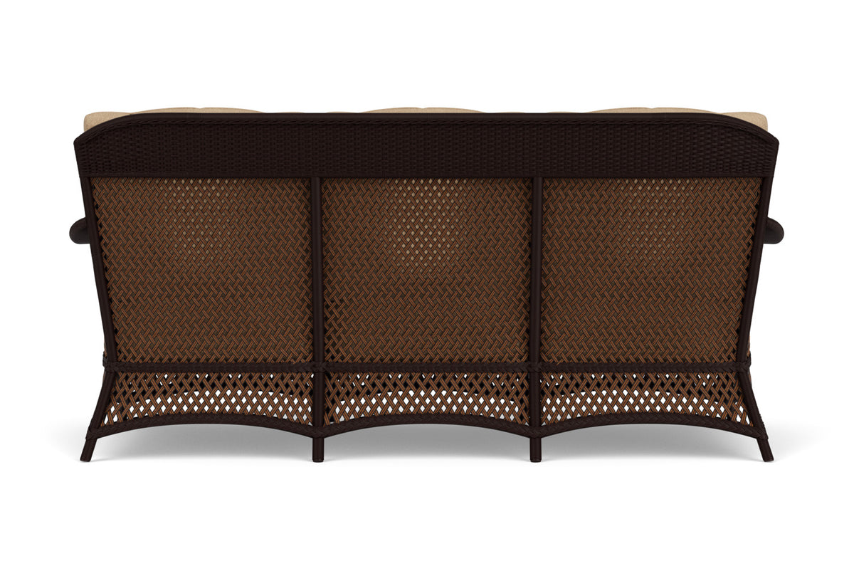 Lloyd Flanders Grand Traverse Sofa with Hayden Sand fabric, view 7