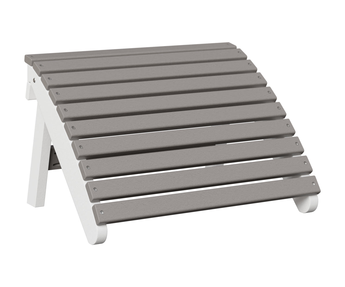 Berlin Gardens Folding Adirondack Footstool, lifestyle photo 1