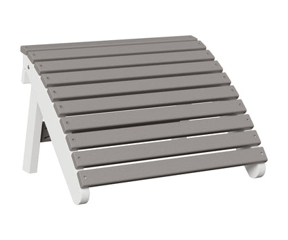 Berlin Gardens Folding Adirondack Footstool, lifestyle photo 1