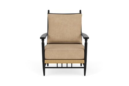 Lloyd Flanders Low Country Lounge Chair with Hayden Sand fabric