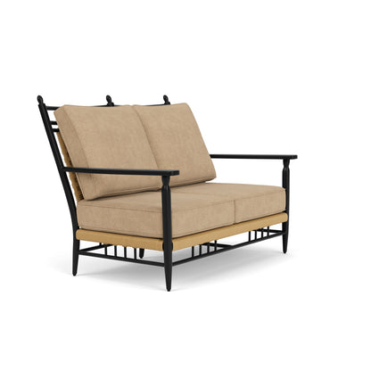 Lloyd Flanders Low Country Conversation Set with Hayden Sand fabric, view 3