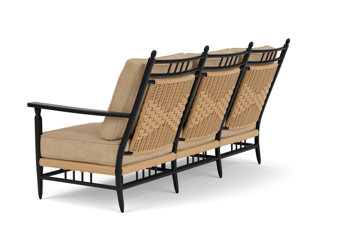 Lloyd Flanders Low Country Sofa with Hayden Sand fabric, view 8