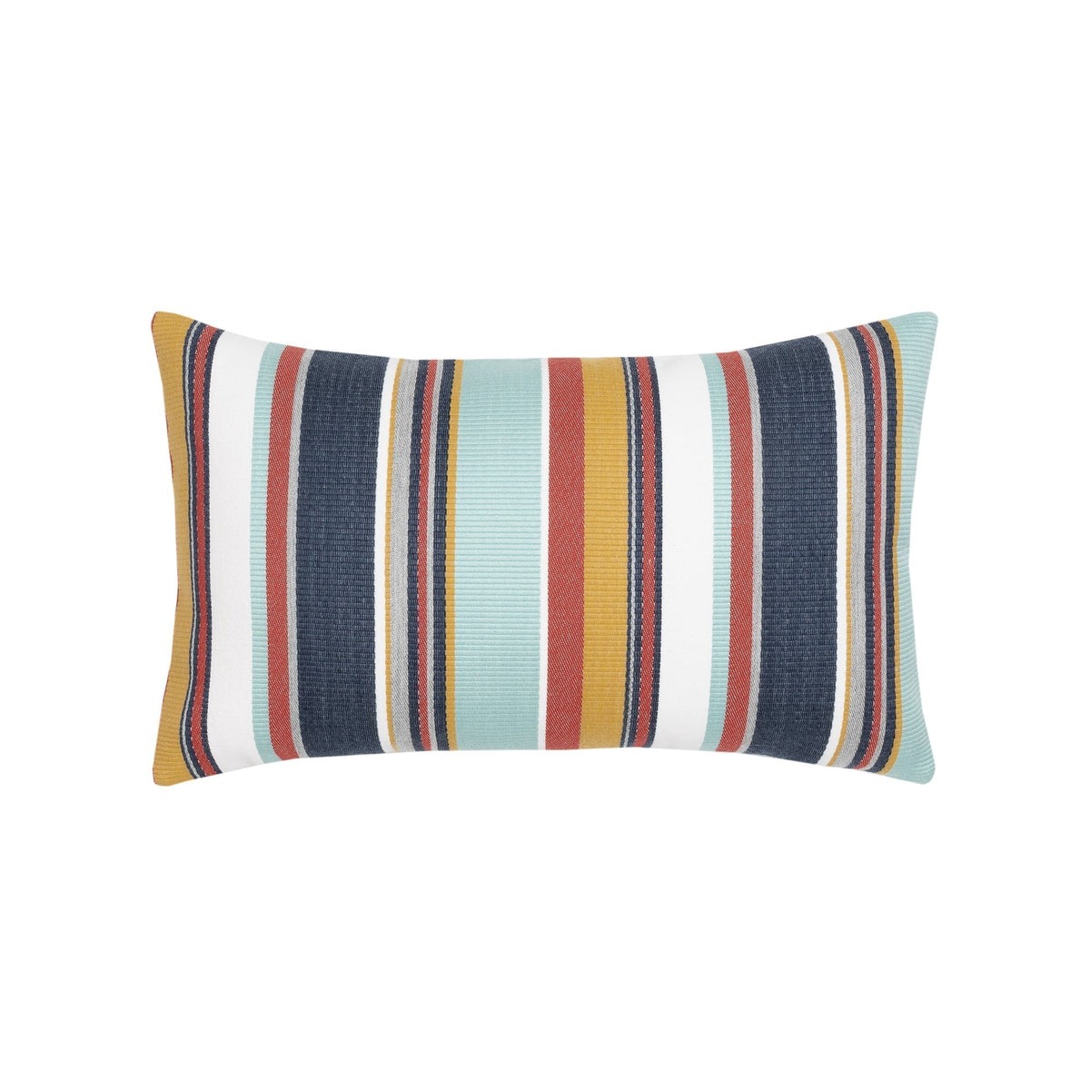 Elaine Smith Sicily Stripe Outdoor Pillow - front