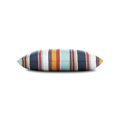 Elaine Smith Sicily Stripe Outdoor Pillow