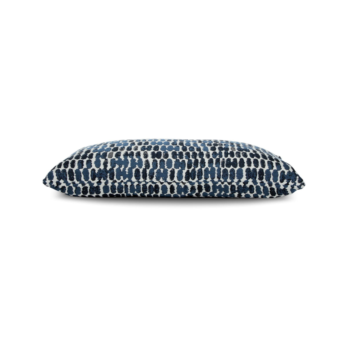 Elaine Smith Thumbprint Indigo outdoor pillow, navy - view 9