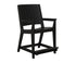 Berlin Gardens Mayhew Chat Counter Chair in Black