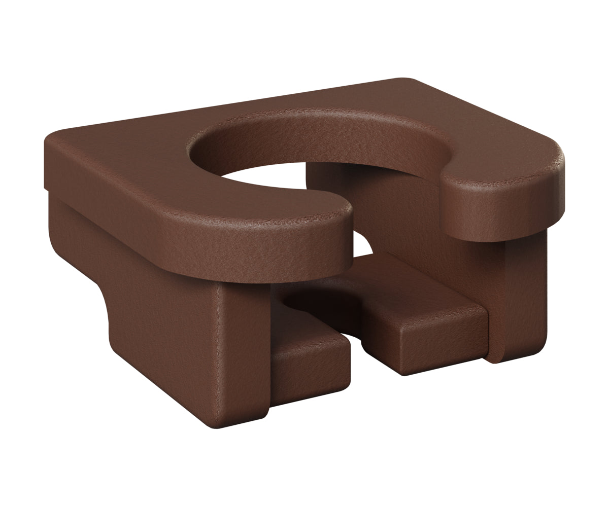 Berlin Gardens Cupholder in Chocolate Brown