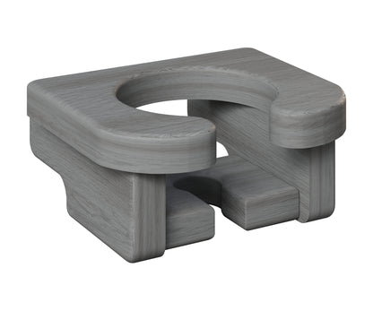 Berlin Gardens Cupholder in Driftwood Gray