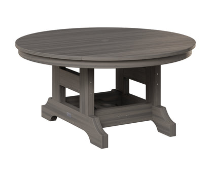 Berlin Gardens 38" Round Conversation Table in Coastal Gray