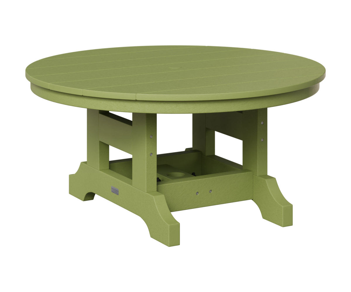 Berlin Gardens 38" Round Conversation Table in Kiwi Green
