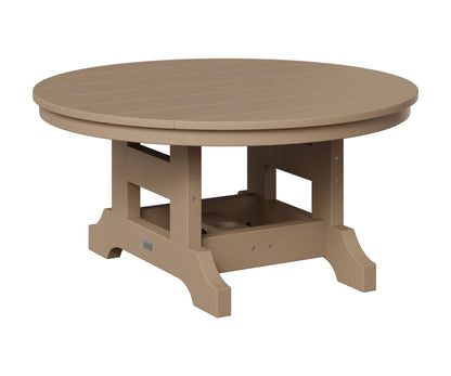 Berlin Gardens 38" Round Conversation Table in Weatherwood