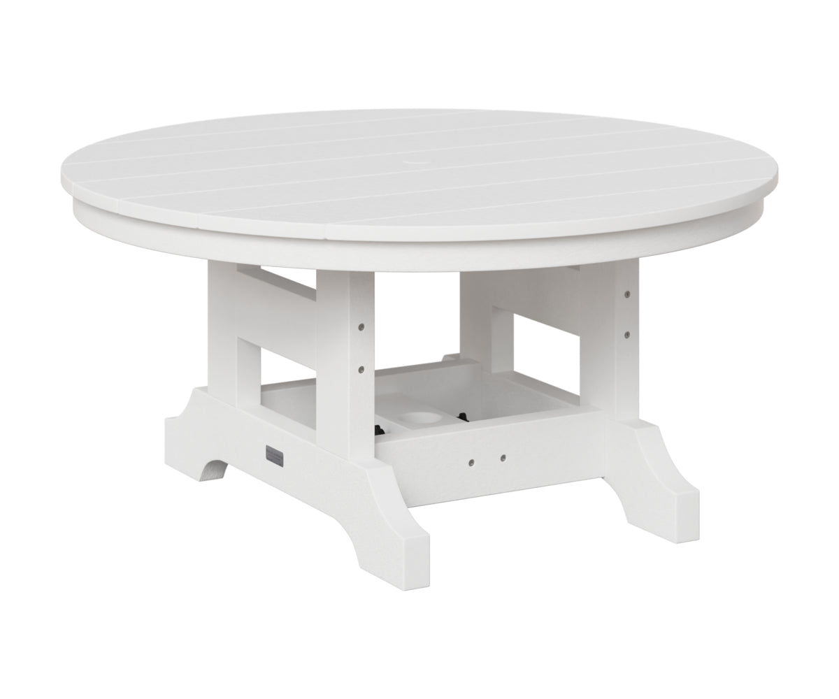 Berlin Gardens 38" Round Conversation Table in White