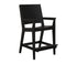 Berlin Gardens Mayhew Chat Bar Chair in Black