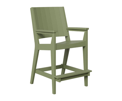 Berlin Gardens Mayhew Chat Bar Chair in Sage