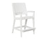 Berlin Gardens Mayhew Chat Bar Chair in White