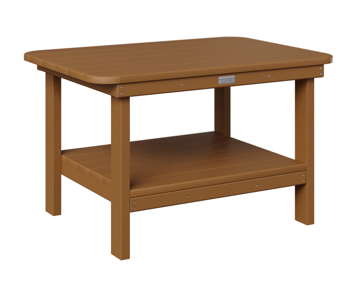 Berlin Gardens Rectangle Coffee Table in Cedar