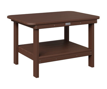 Berlin Gardens Rectangle Coffee Table in Chocolate Brown