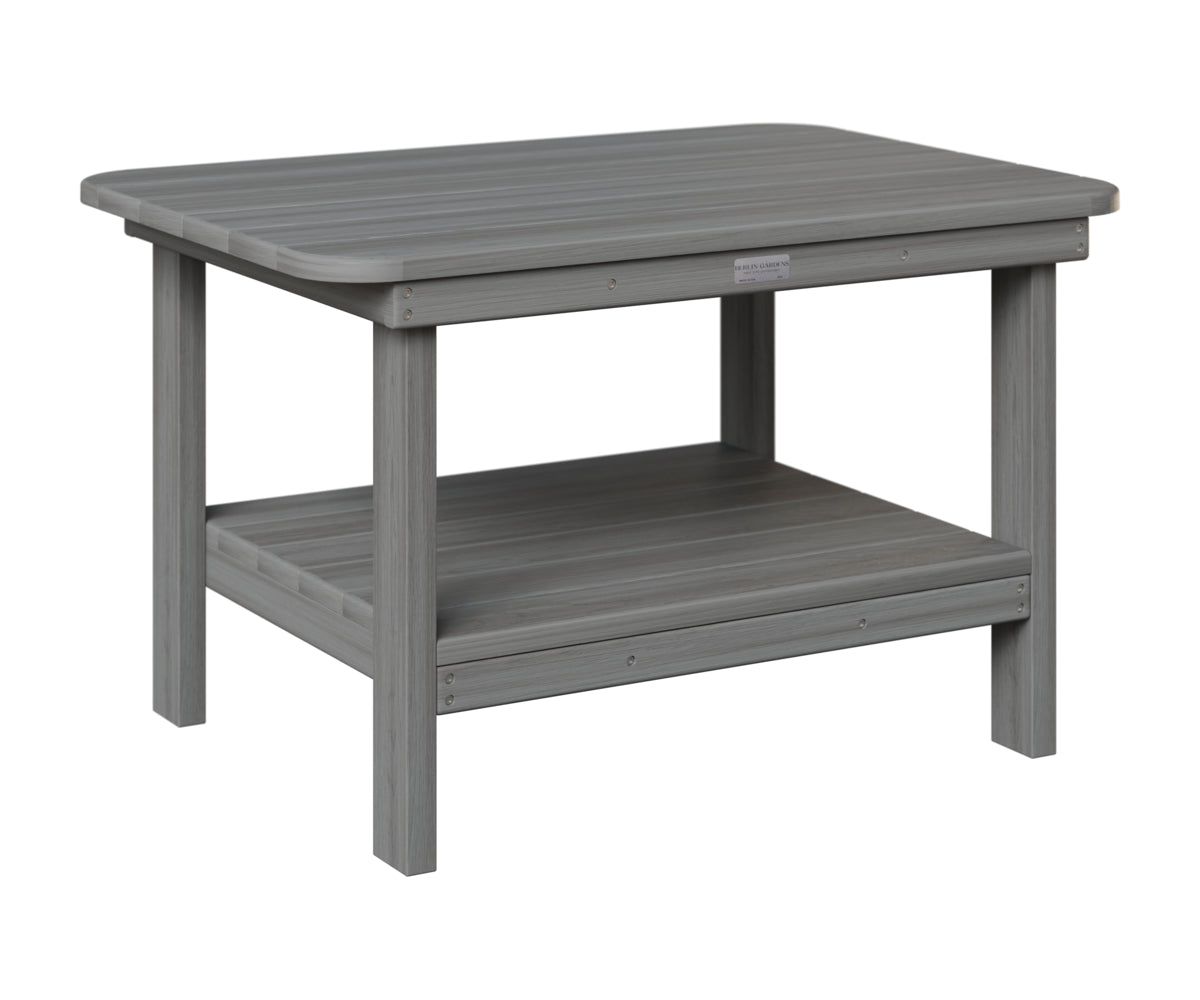 Berlin Gardens Rectangle Coffee Table in Driftwood Gray