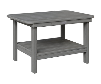 Berlin Gardens Rectangle Coffee Table in Driftwood Gray