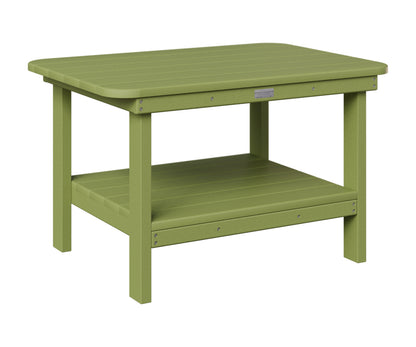 Berlin Gardens Rectangle Coffee Table in Kiwi Green