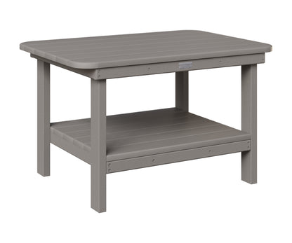 Berlin Gardens Rectangle Coffee Table in Light Gray