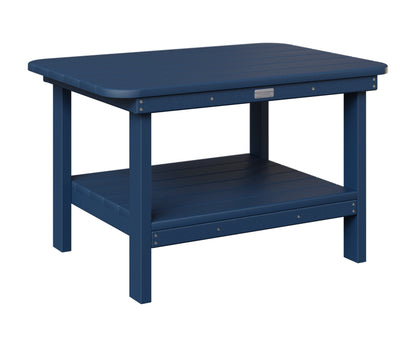 Berlin Gardens Rectangle Coffee Table in Navy Blue