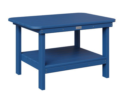 Berlin Gardens Rectangle Coffee Table in Pacific Blue