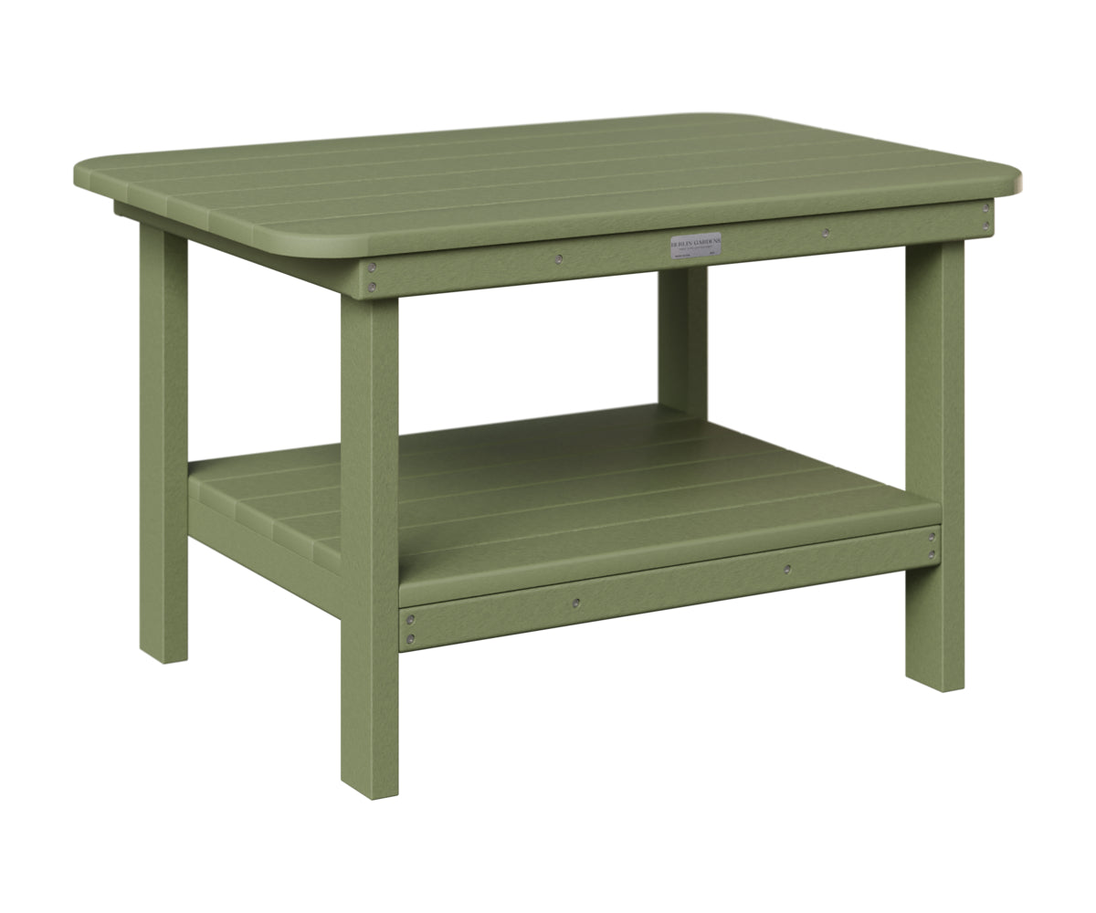 Berlin Gardens Rectangle Coffee Table in Sage