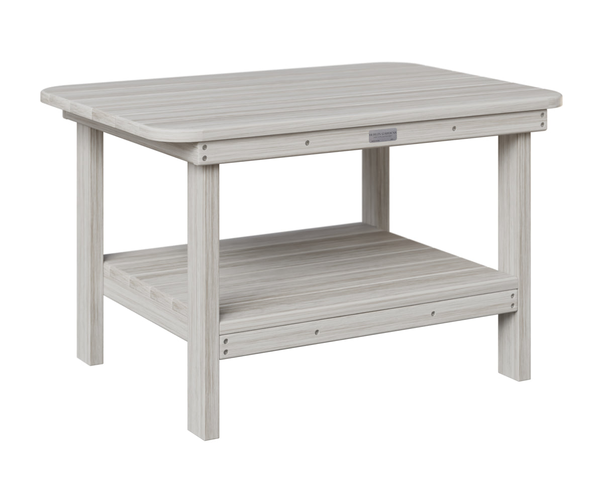 Berlin Gardens Rectangle Coffee Table in Seashell