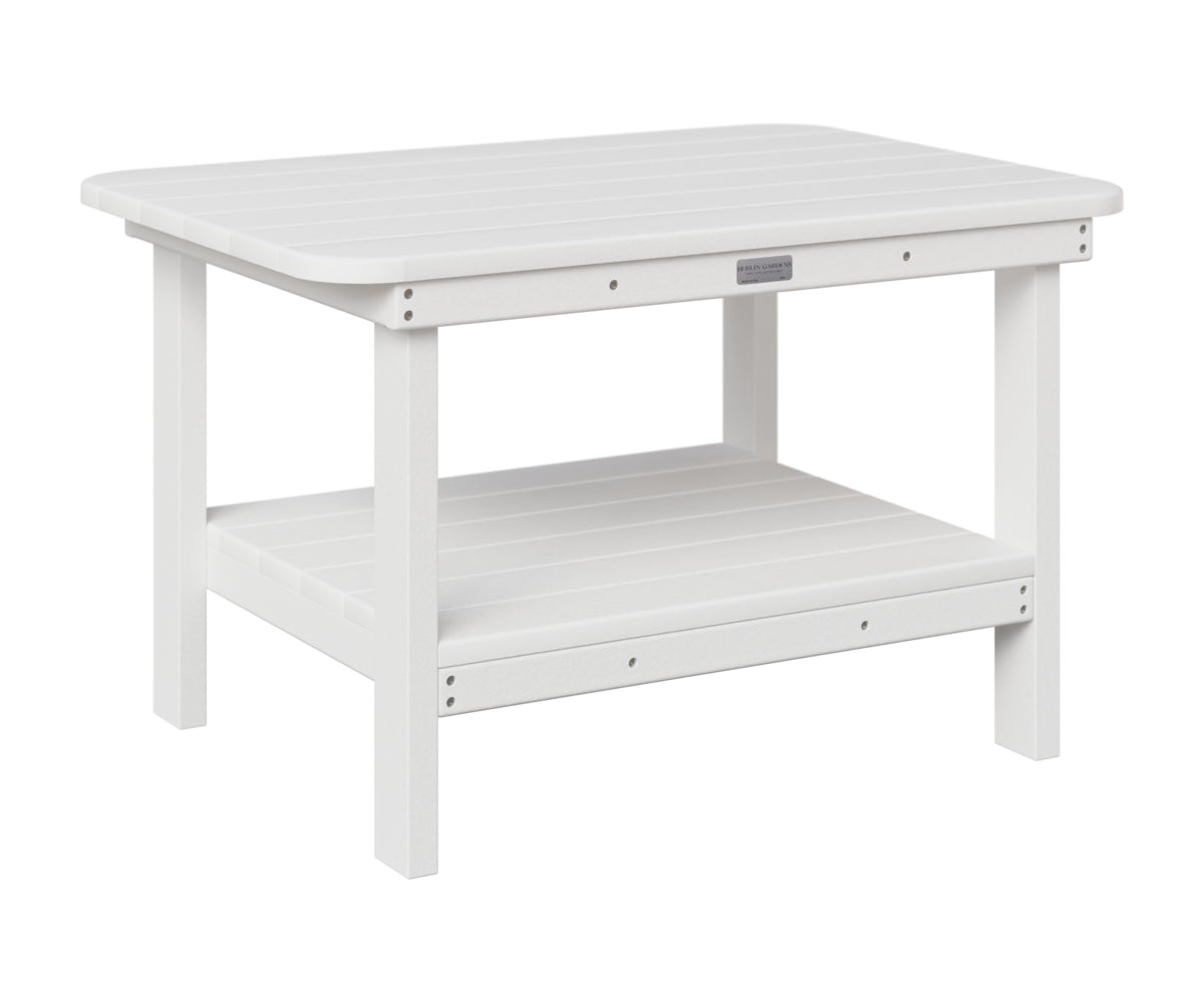 Berlin Gardens Rectangle Coffee Table in White